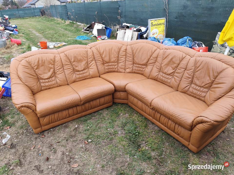 Narożnik skórzany Himola plus fotel Narożniki