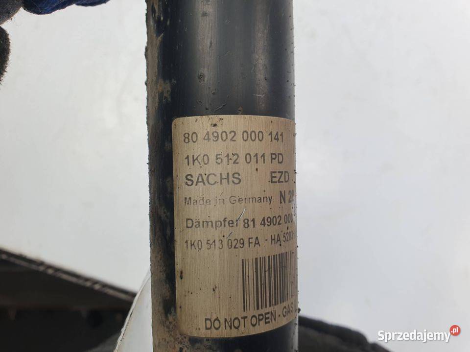 AMORTYZATOR PRAWY TYŁ VOLKSWAGEN GOLF V Lipno