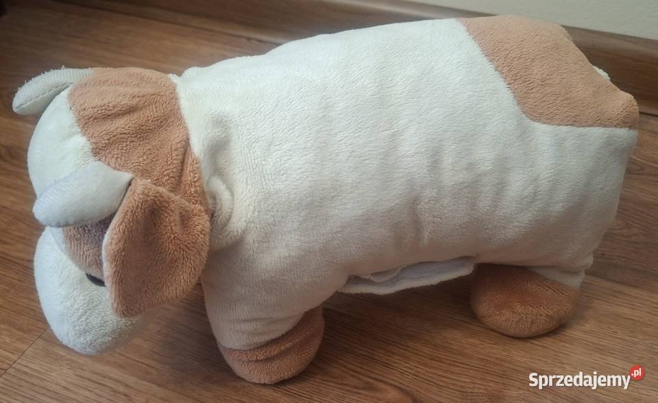 Poduszka pluszowa na rzep krowa dziecka Zielona Góra