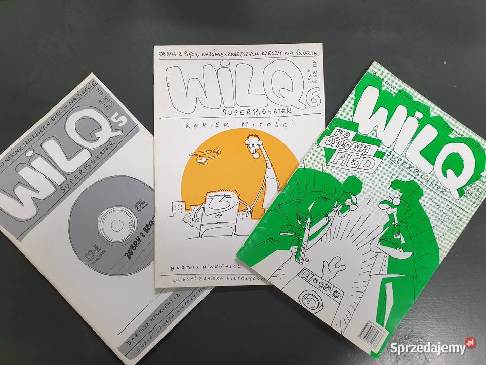 Wilq Superbohater numer 5 6 i 7 pomorskie Gdynia