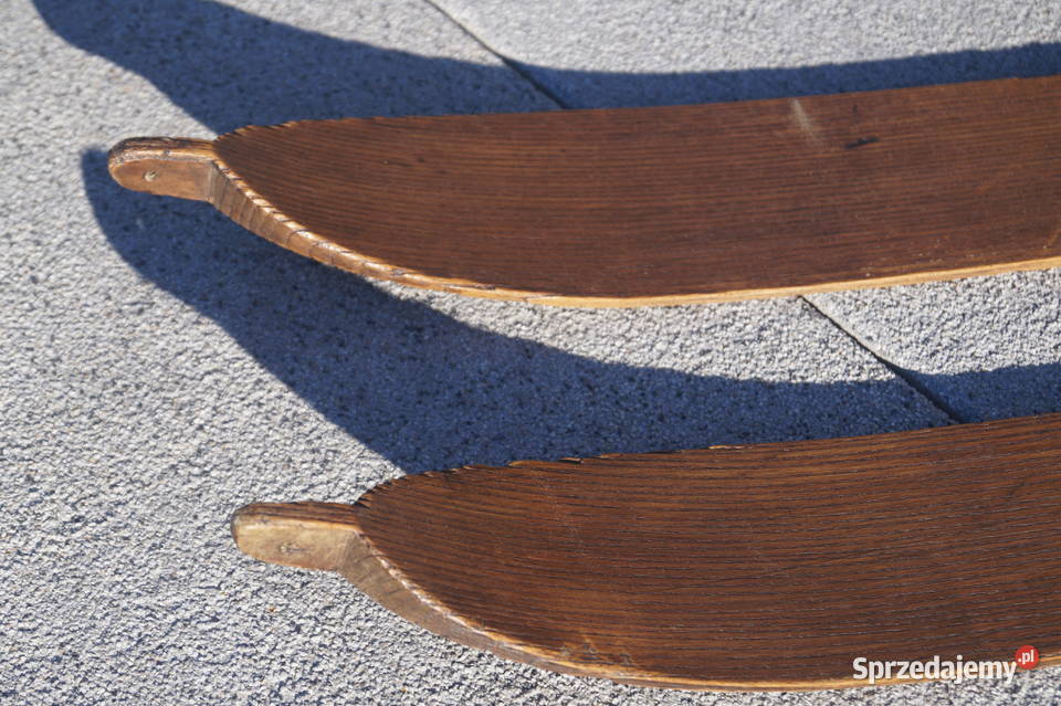 Stare narty jesionowe 180 Neumann kijki Pruchnik sprzedam
