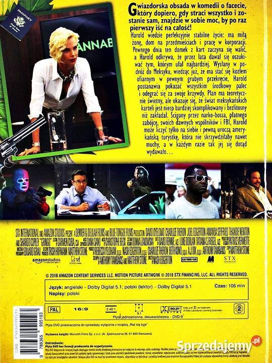 RAZ SIĘ ŻYJE CHARLIZE THERON DVD KS Kalisz