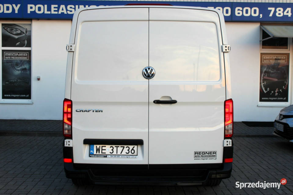 Volkswagen Crafter Niski FV23 SalonPL 3os Fotel Sokołów sprzedam