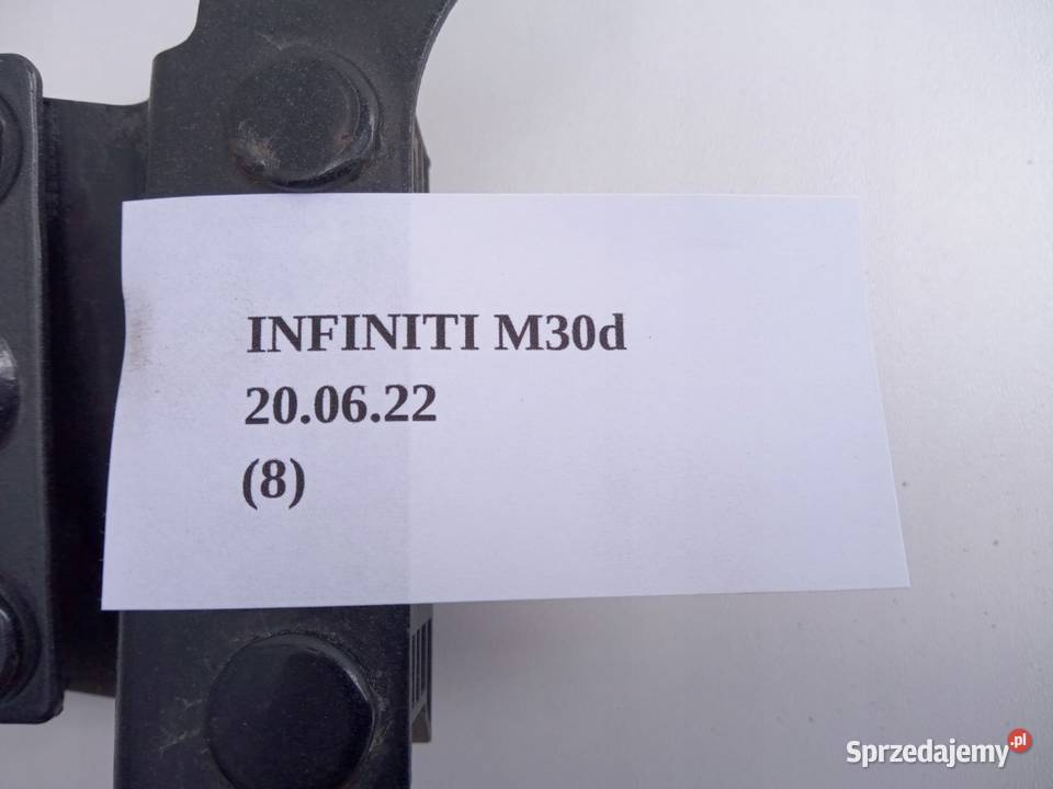 CZUJNIK UDERZENIOWY CZOŁOWY INFINITI Q70 M30d Układ elektryczny Nowy Tomyśl