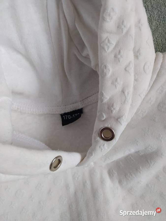 Bluza logo Louis Vuitton 170 ciepła biały podkarpackie Rzeszów