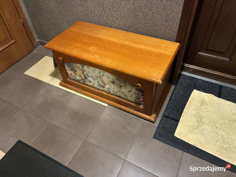 Meble drewniane do przedpokoju Szadek sprzedam