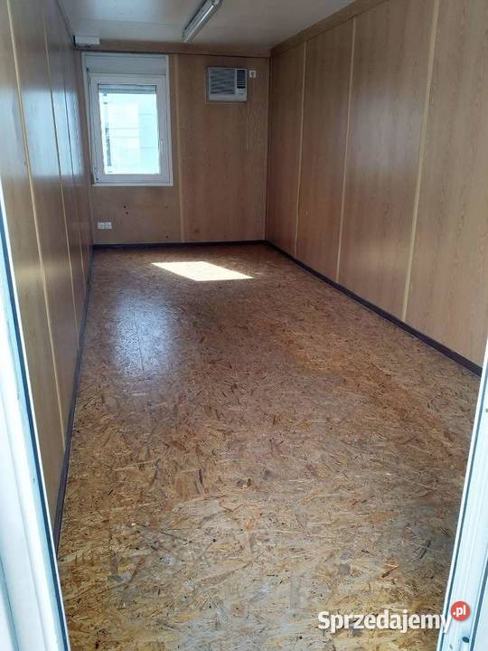 kontener biurowy z klimatyzacją