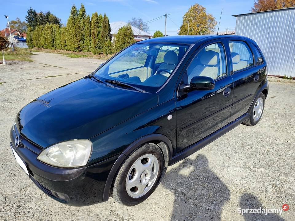 Opel Corsa C 12 2001 Klima Jasny Środek