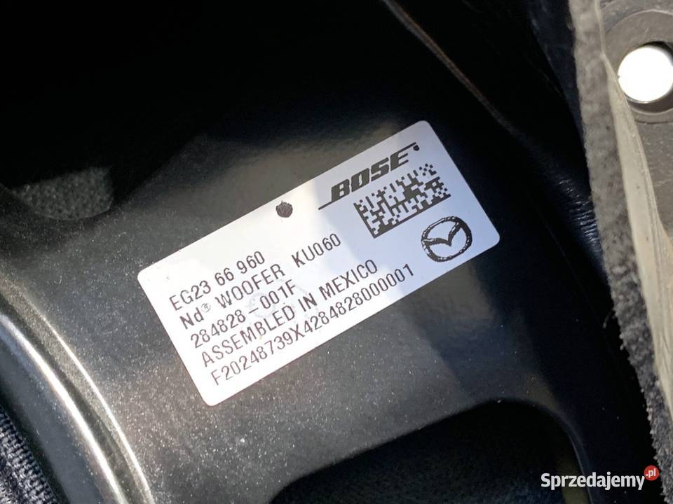 GŁOŚNIKI KOMPLET MAZDA CX9 NE6166960 SUV AUDIO sprzedam