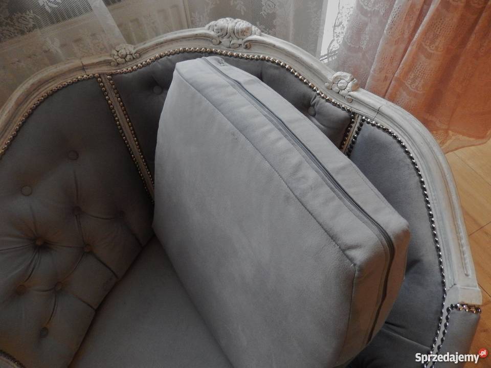 fotelantyk berżerapikowany ludwik renowacjiszary dolnośląskie Lubin