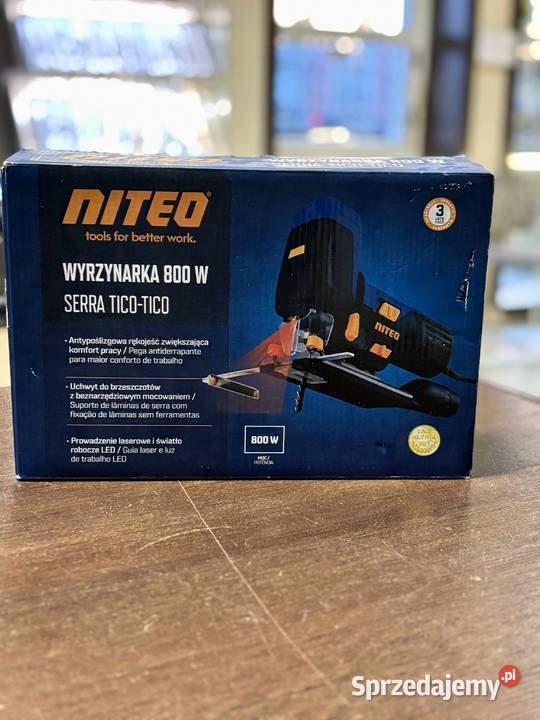 Wyrzynarka Niteo Tools 800 W zasilanie sieciowe Elbląg