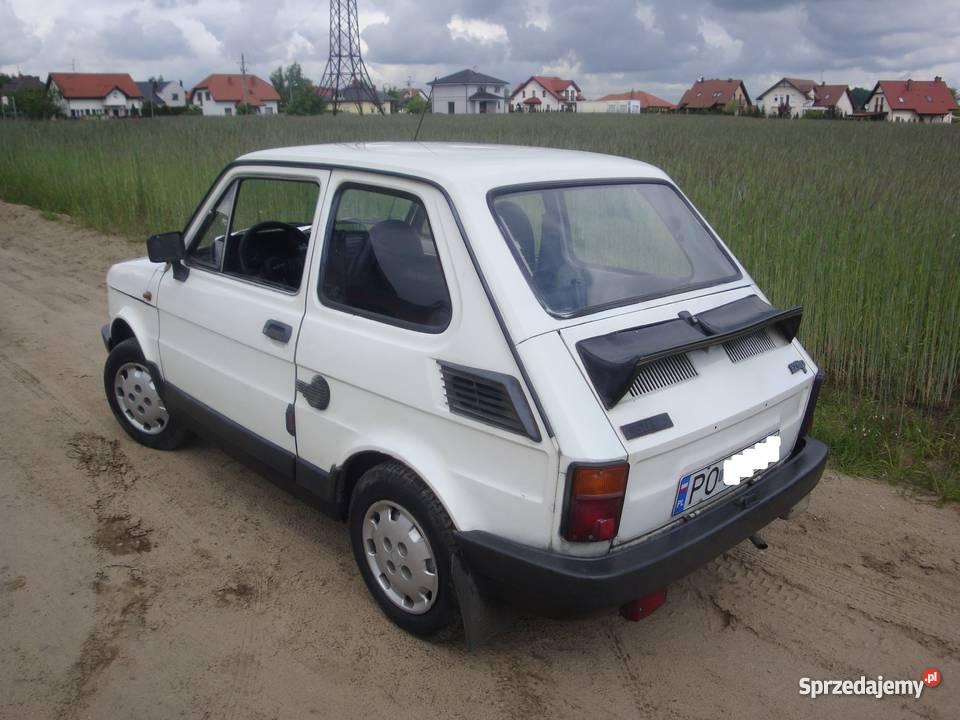 Kultowy fiat 126p FL 1989 wazne opłaty
