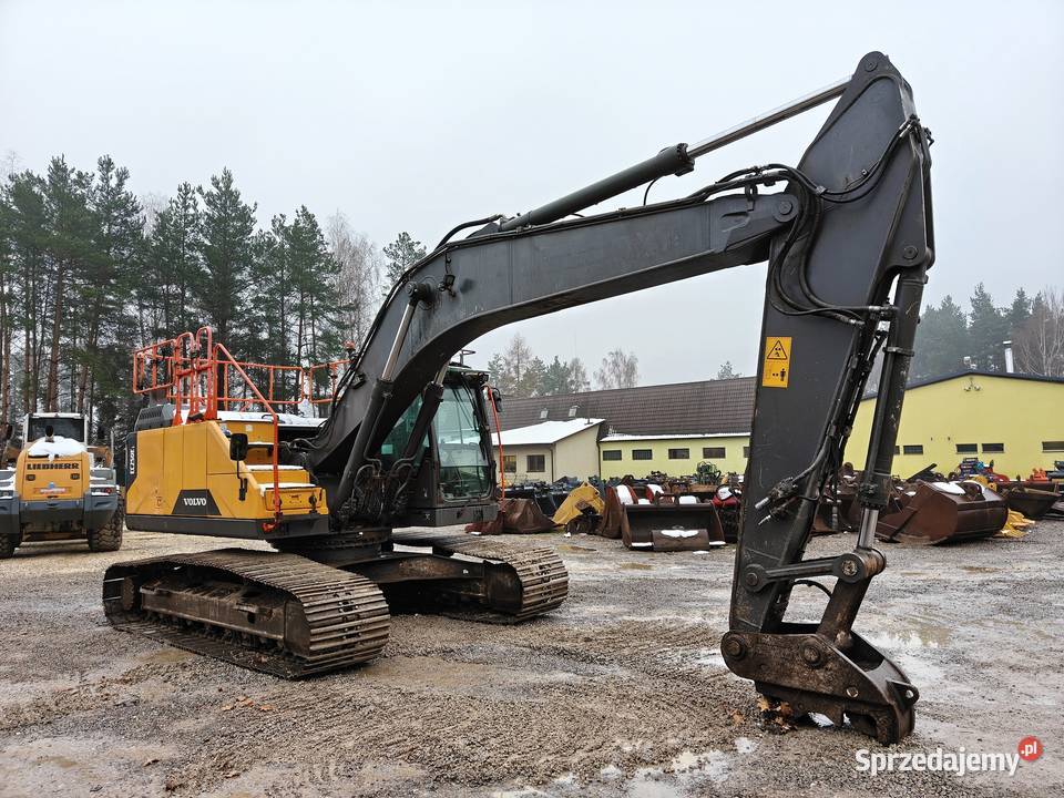 Volvo EC250EL Silnik D8J Klepka 800mm 340 pełny VAT sprzedam