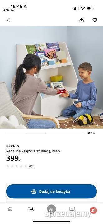 Regał Ikea Bergig