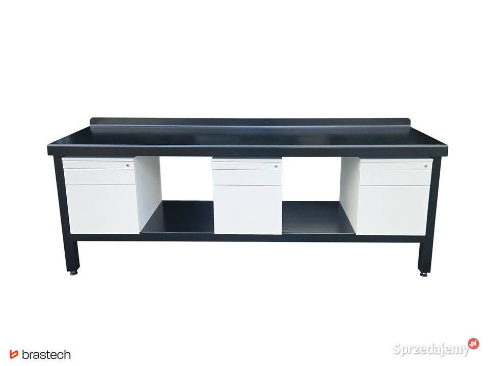Stół warsztatowy 90 x 232 x 615 Blat stalowy 5 pomorskie