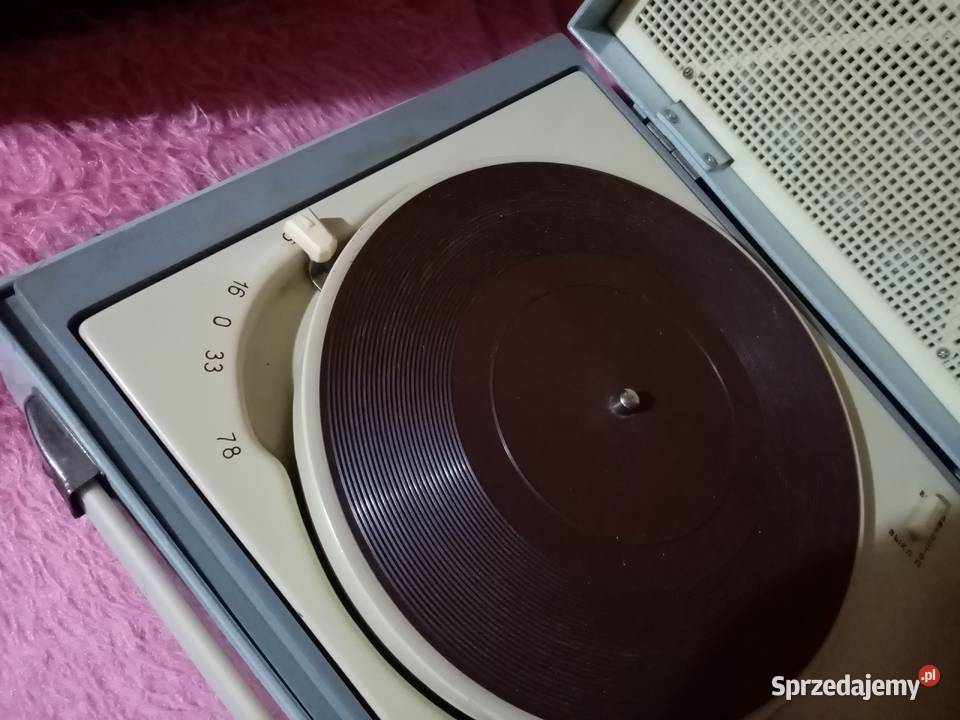 Zabytkowy gramofon Radziecki KONCERTNYJ 3 CCCP Świdnik