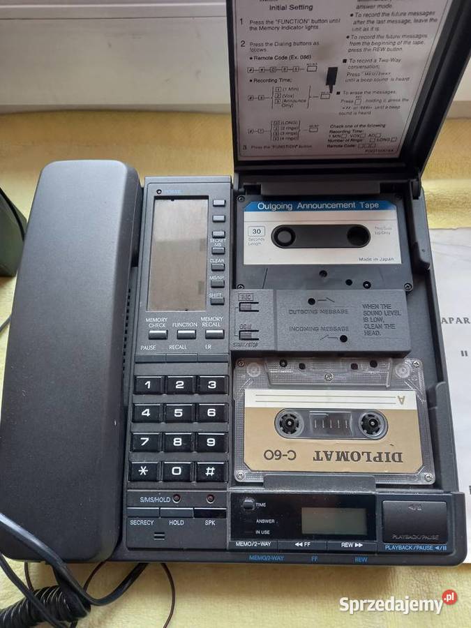 Telefon stacjonarny Veris Essex Telefony przewodowe Łomża sprzedam