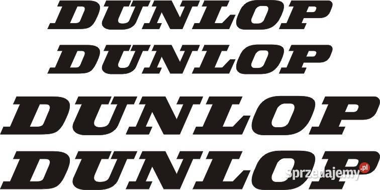 Czarne naklejki Dunlop na amortyzator wchacz małopolskie Kraków sprzedam