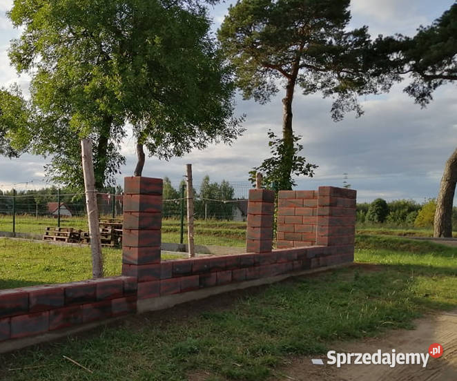 Bloczek Ogrodzeniowy Bloczki Betonowe Mozaika Żuromin