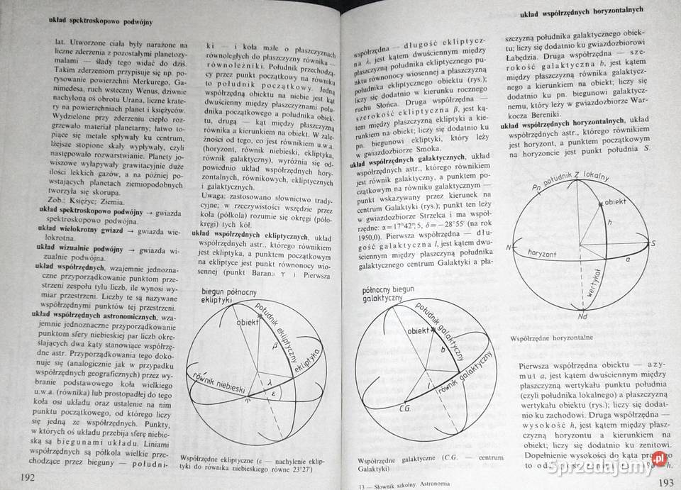 Astronomia Słownik szkolny M K Sołtan Tomasz lubelskie Chełm