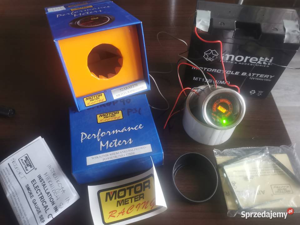 Wskaźnik zegar mieszanki paliwo powietrze osobowe Pozostałe śląskie