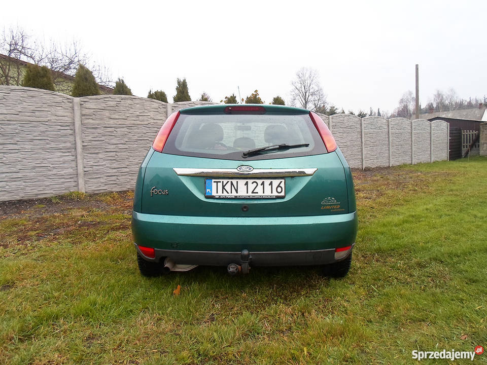 Ford Focus MK1 16 16V Ghia zielony Motoryzacja Stąporków