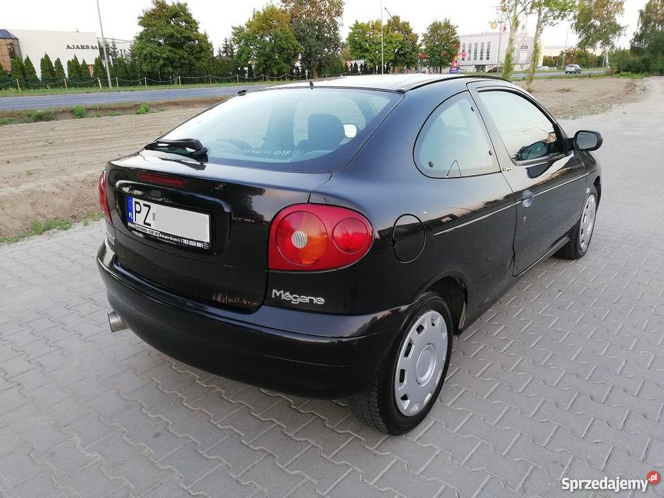 Renault Megane 2001 Lift Coupe Klimatyzacja benzyna Poznań sprzedam