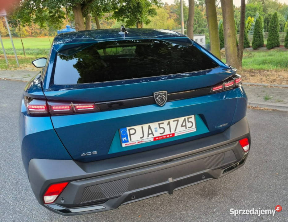 Peugeot 408 R4 16l PHEV 225 PlugIn Hybrid światła przeciwmgielne Suchorzew