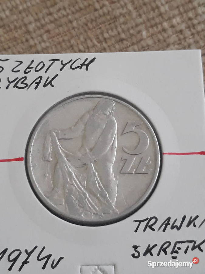 5 Rybak 1974 r Trawka Skrętka rzadkość