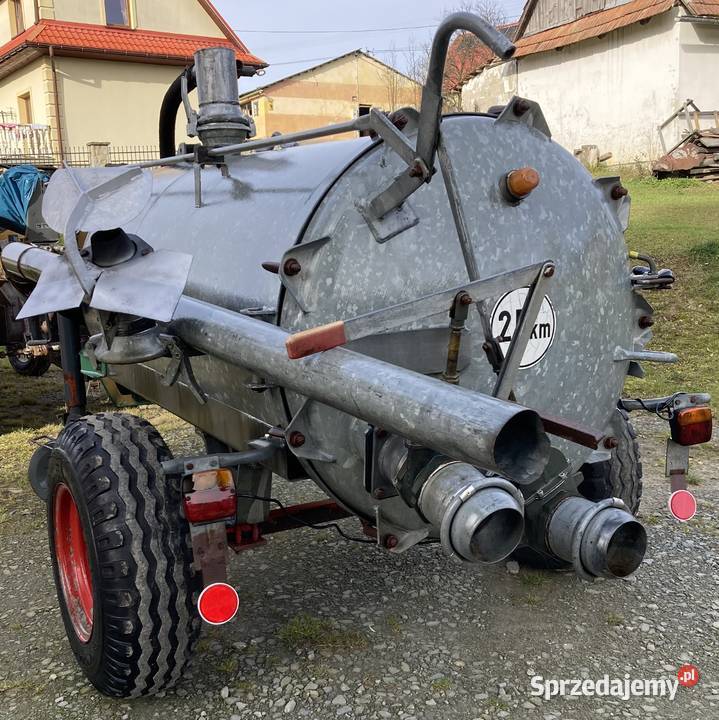 Beczka Beczkowóz Wóz Asenizacyjny 1700 litrów Mszana Dolna