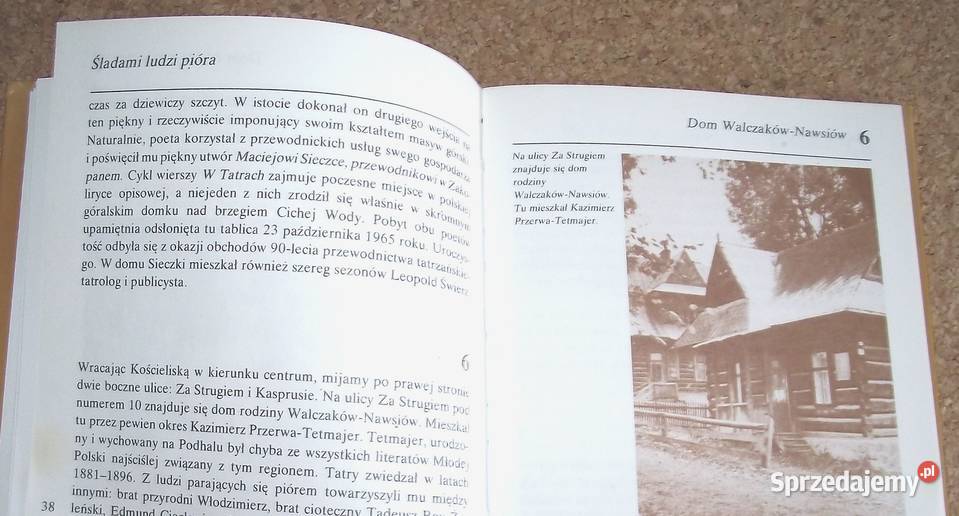 MAŁ Stecki Przewodnik literacki Zakopanem Książki naukowe i popularnonaukowe Warszawa