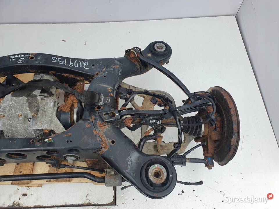 Mercedes W164 40 V8 CDI TYLNE ZAWIESZENIE MOST Janów