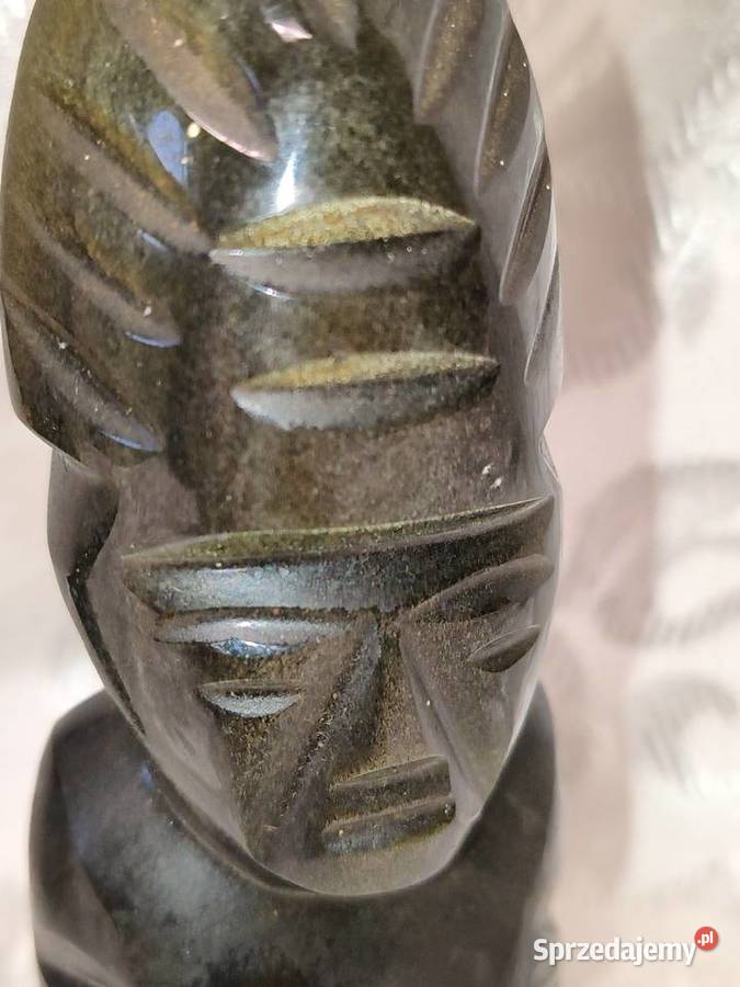 figurki czarny obsydian łódzkie Chorzew