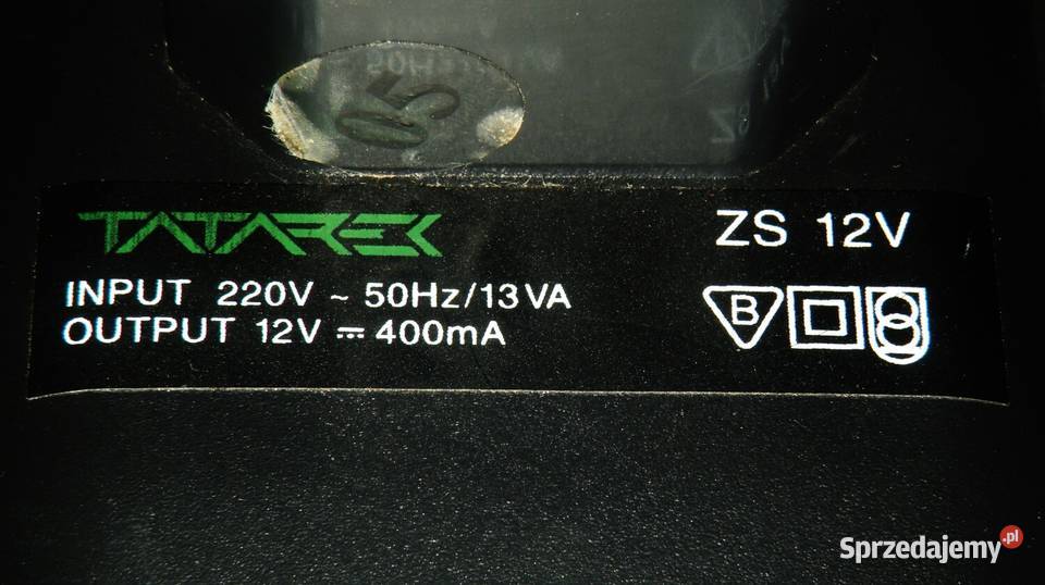 Zasilacz transformatorowy Tatatek ZS12V DC Bydgoszcz