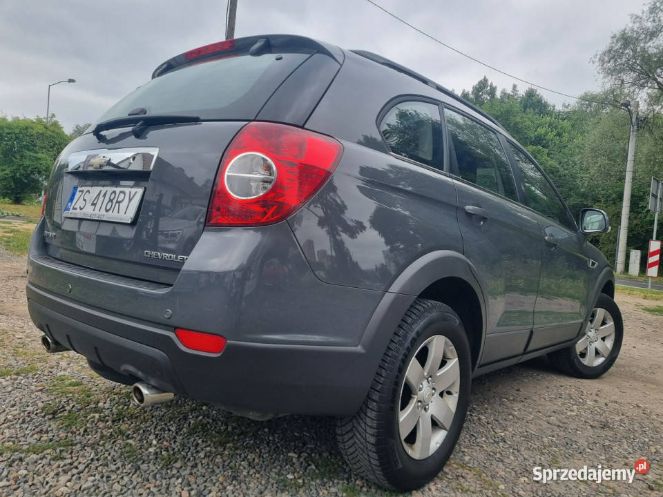 Chevrolet Captiva KlimatronikAlu10 Air Rok produkcji 2012 Szczecin