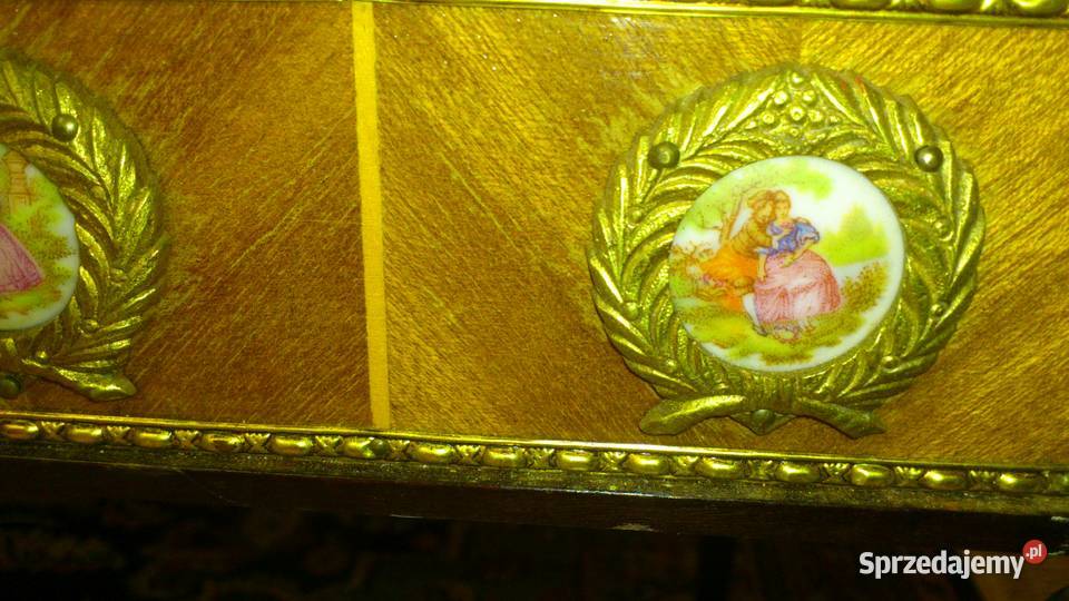 Gustawianski Stolik kawowy1930 lata Polanica-Zdrój