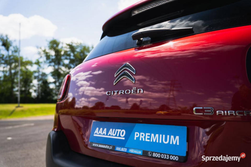 Citroen C3 Aircross 12 PureTech isofix śląskie Zabrze