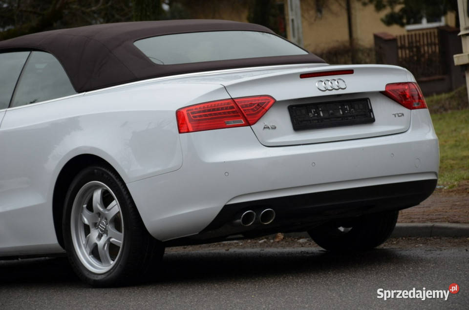 Audi A5 Cabrio Zarejestrowane 20TDI 190 Serwis immobilizer