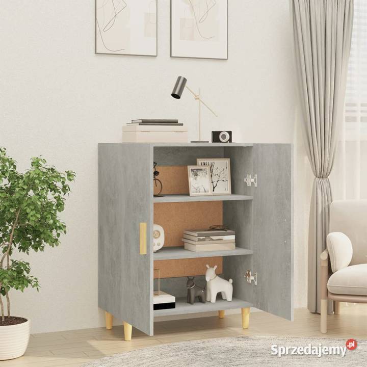 vidaXL Komoda szarość betonu 70x34x90 SKU812100 Warszawa sprzedam