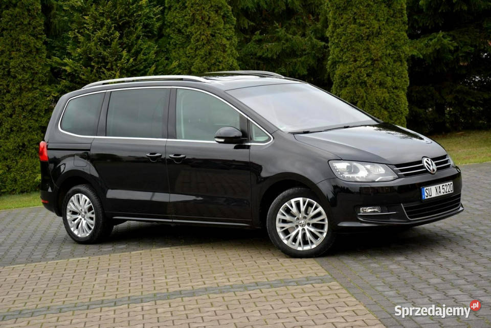 Volkswagen Sharan 7Foteli DSG biXenon Ledy Skóry Ostrów Mazowiecka