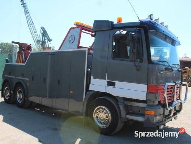 Holownik pomoc drogowa Tez Leasing Mercedes 6x4 sprzedam