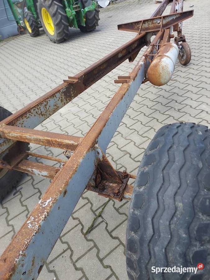 Rama przyczepa rozrzutnikoś Ksawerówka sprzedam