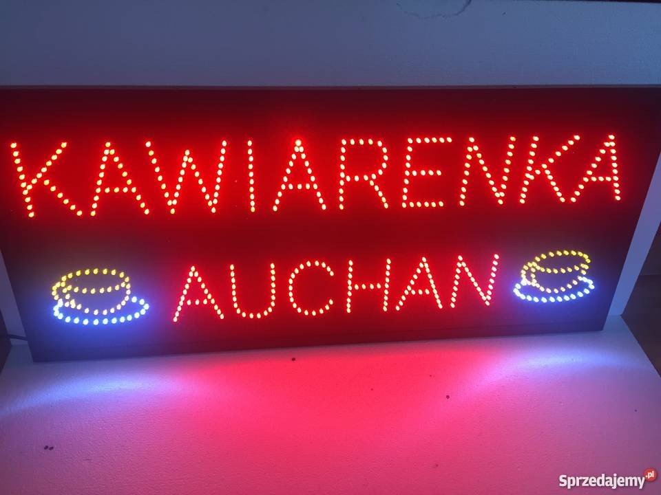 KAWA Reklama diodowa LED 50x40 zewnętrzna NOWA Pomiechówek