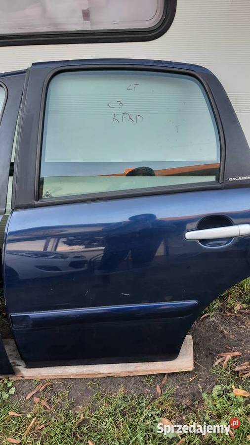 drzwi prawe lewe przód tył citroen C3 lak KPKD