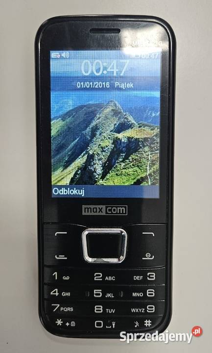 Maxcom MM238 3G telefon seniora Bielsko-Biała