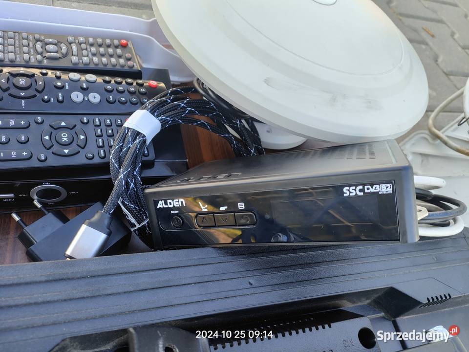 kompletny zestaw satelitarny firmy Alden Leszno