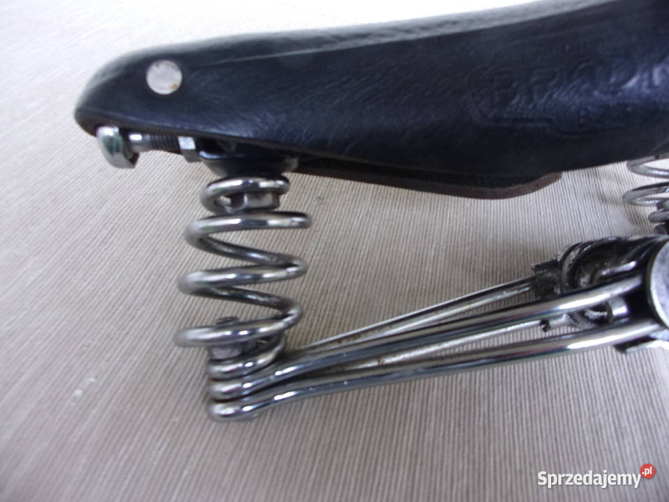 Skórzane siodełko BROOKS B73 sprężynowe Super mazowieckie Warszawa