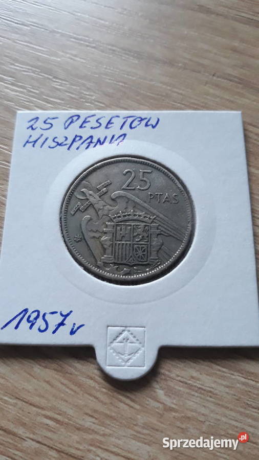 25 Peset Hiszpania 1957 r Konin sprzedam