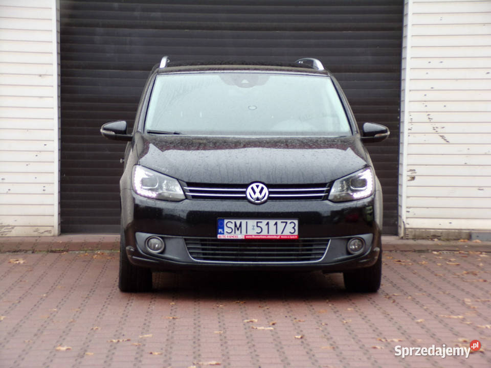 Volkswagen Touran BI Xenon Automat 7 Osobowy Led światła przeciwmgielne śląskie Mikołów