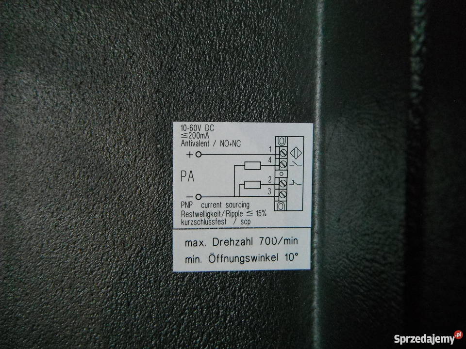 BALLUFF BSW 51620306 L3 PA Wyłącznik krzywkowy mazowieckie Chlewiska